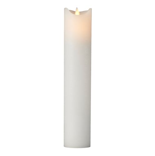 Sirius Sara Genopladeligt Stearinlys H: 25 cm - Hvid OUTLET 