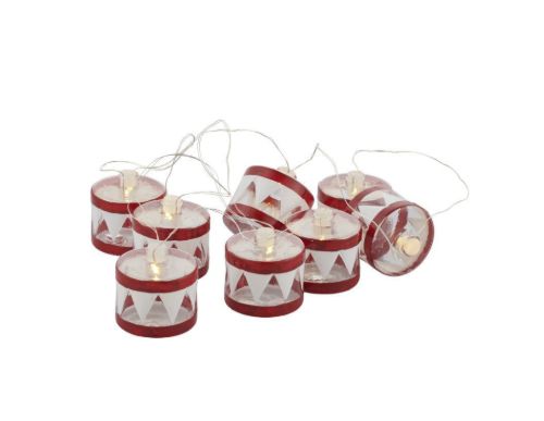 Sirius Elly Garland Lyskæde L: 1,50 m + 30 cm - Red OUTLET