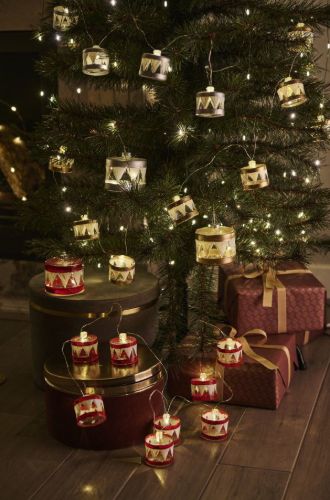 Sirius Elly Garland Lyskæde L: 1,50 m + 30 cm - Red OUTLET