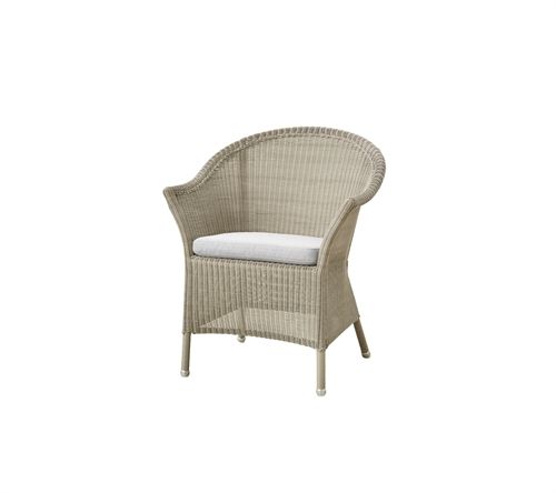 Cane-line Outdoor Derby / Lansing Sædehynde til Stol - Light Grey OUTLET